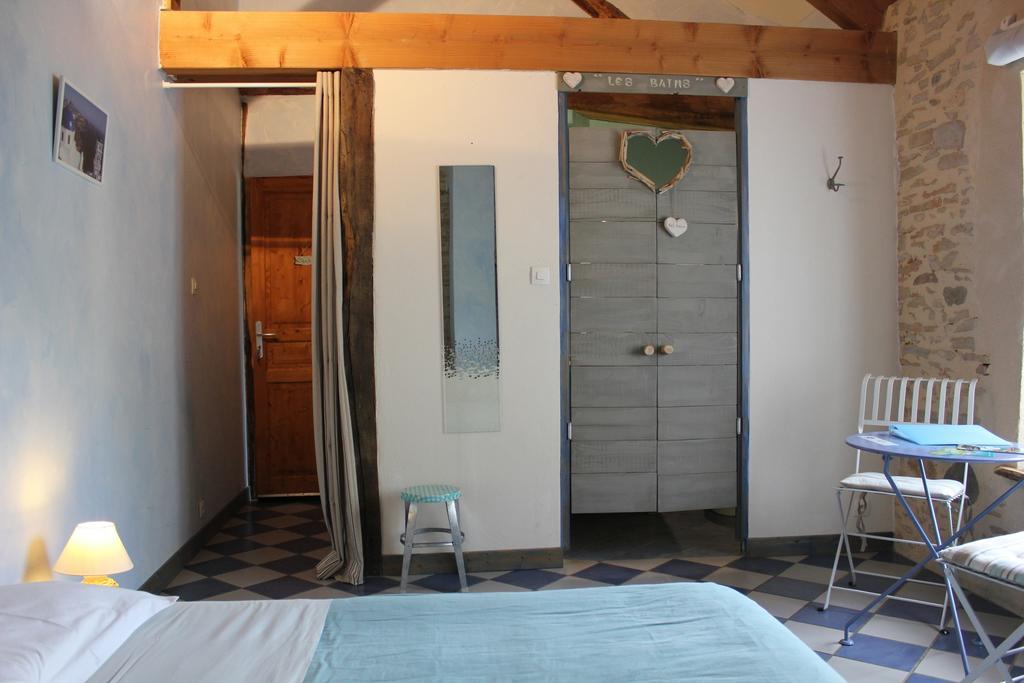 Bed and Breakfast La Bicyclette Fleurie Villemoirieu Номер фото